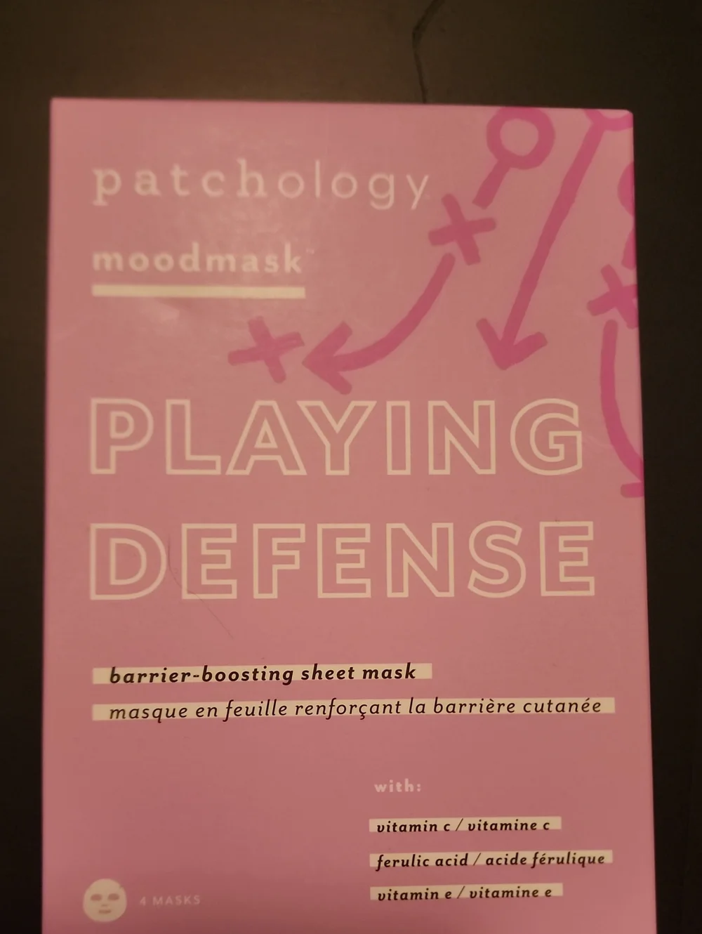 Patchology Moodmask Playing Defense Barrier-Boosting Sheet Mask - Pink